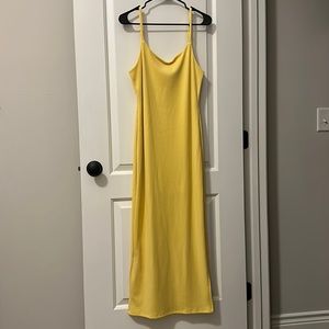 Vici ribbed midi dress